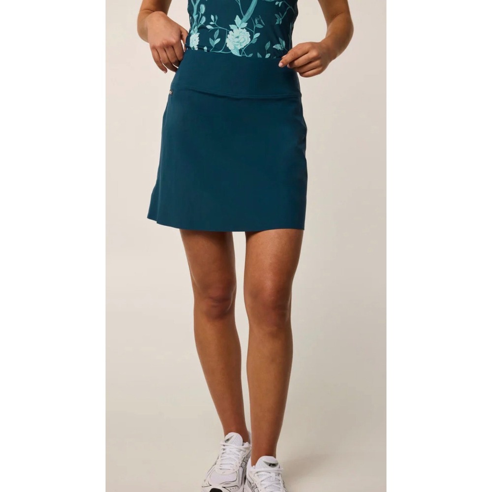 Greyson Teal Athletic Skort